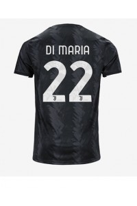 Juventus Angel Di Maria #22 Fotballdrakt Borte Klær 2022-23 Korte ermer